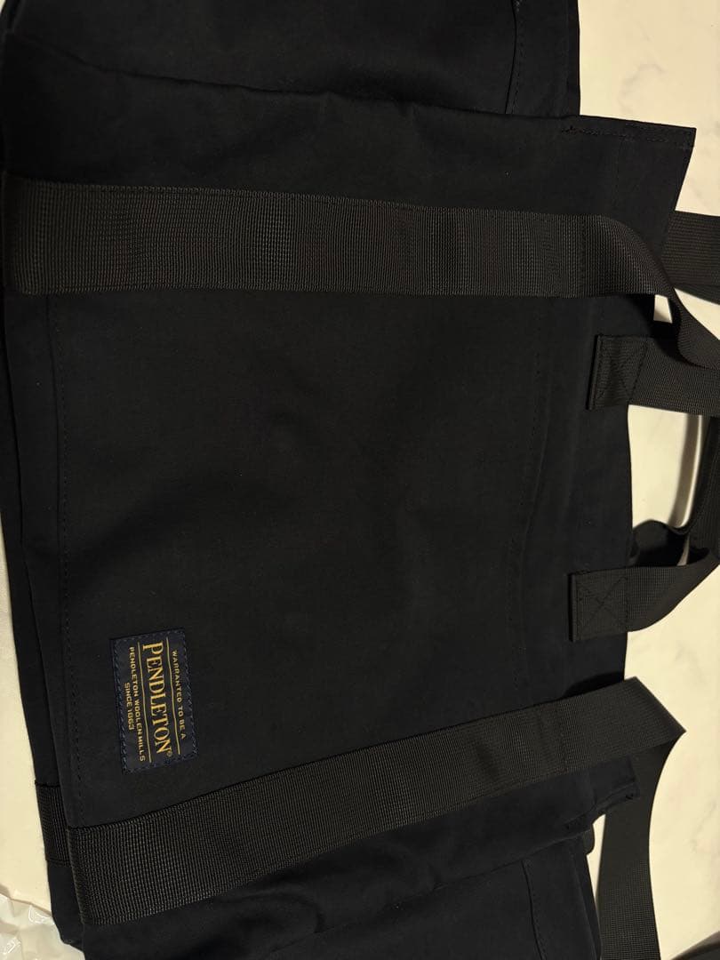 PENDLETON コラボ　ブラック トートバッグ マザーズバッグ ペンドルトン