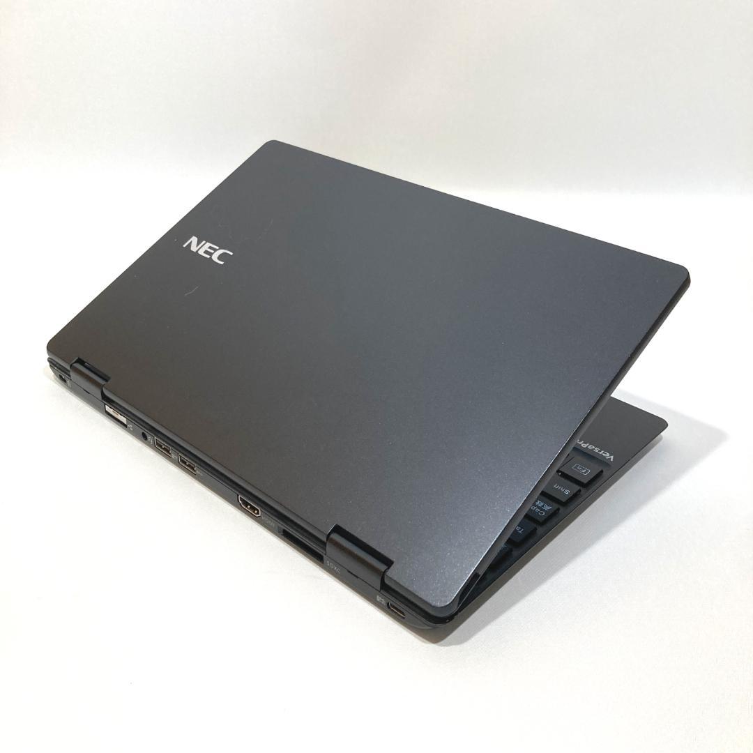 初心者✨快適・カメラ付・薄型・超軽量✨黒✨すぐ使えるノートパソコン◇D456-2