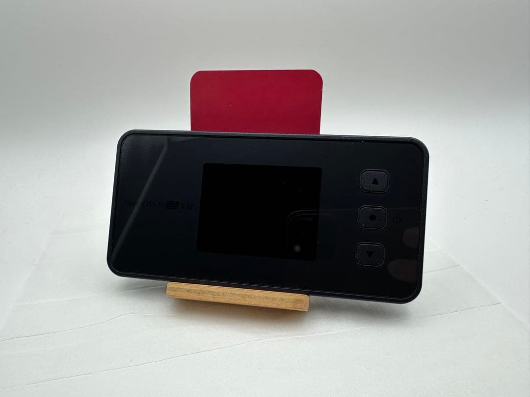 Speed Wi-Fi 5G X12 NAR03 シャドーブラック 美品