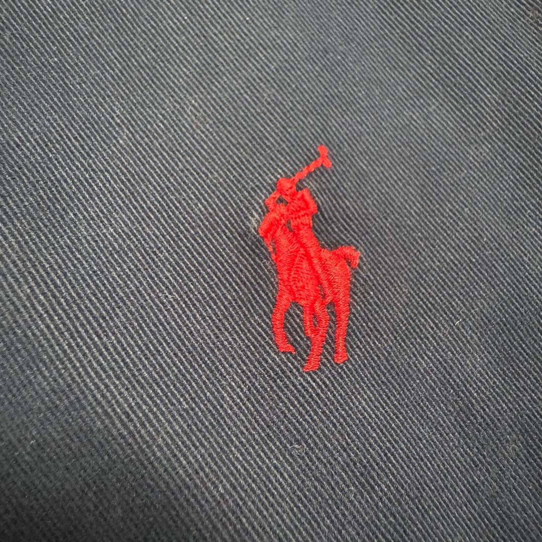 【定番】ポロラルフローレン　スイングトップ　赤ポニー　ネイビー　アメカジ　y2k