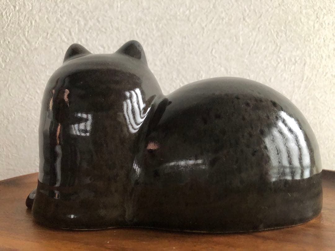 ★入手困難！！★リサラーソンのマイ★ブラック艶ありの可愛い子です！！★