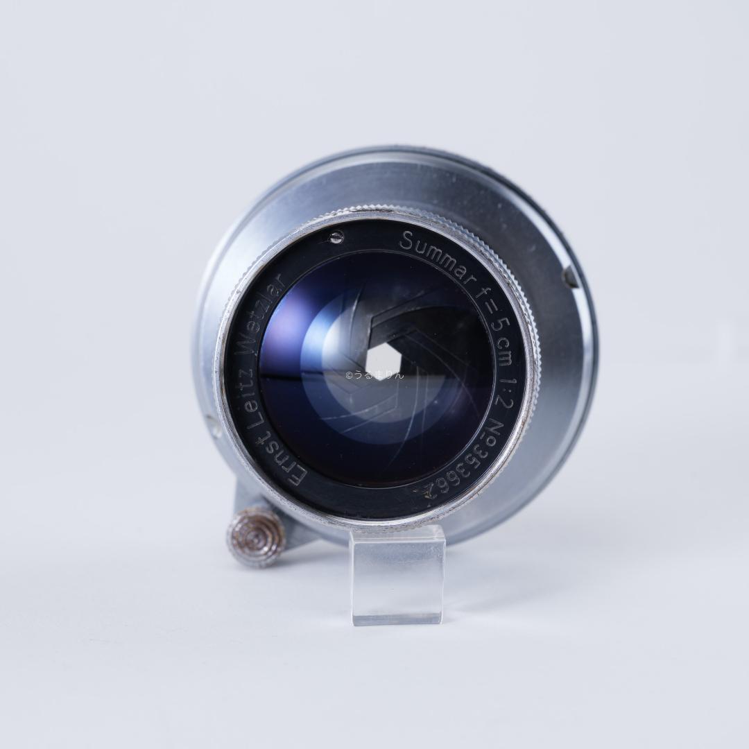 山崎磨き！Leica Summar 50mm f2 山崎ズマール オールドレンズ