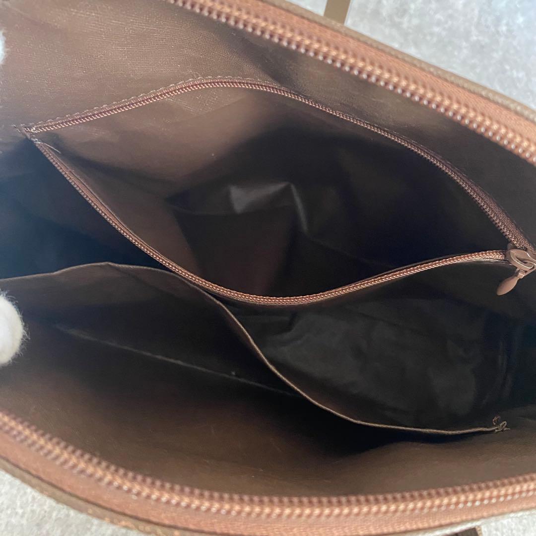 バーバリー　トートバッグ　2way ノバチェック　タマムシ　キャンバス　レザー