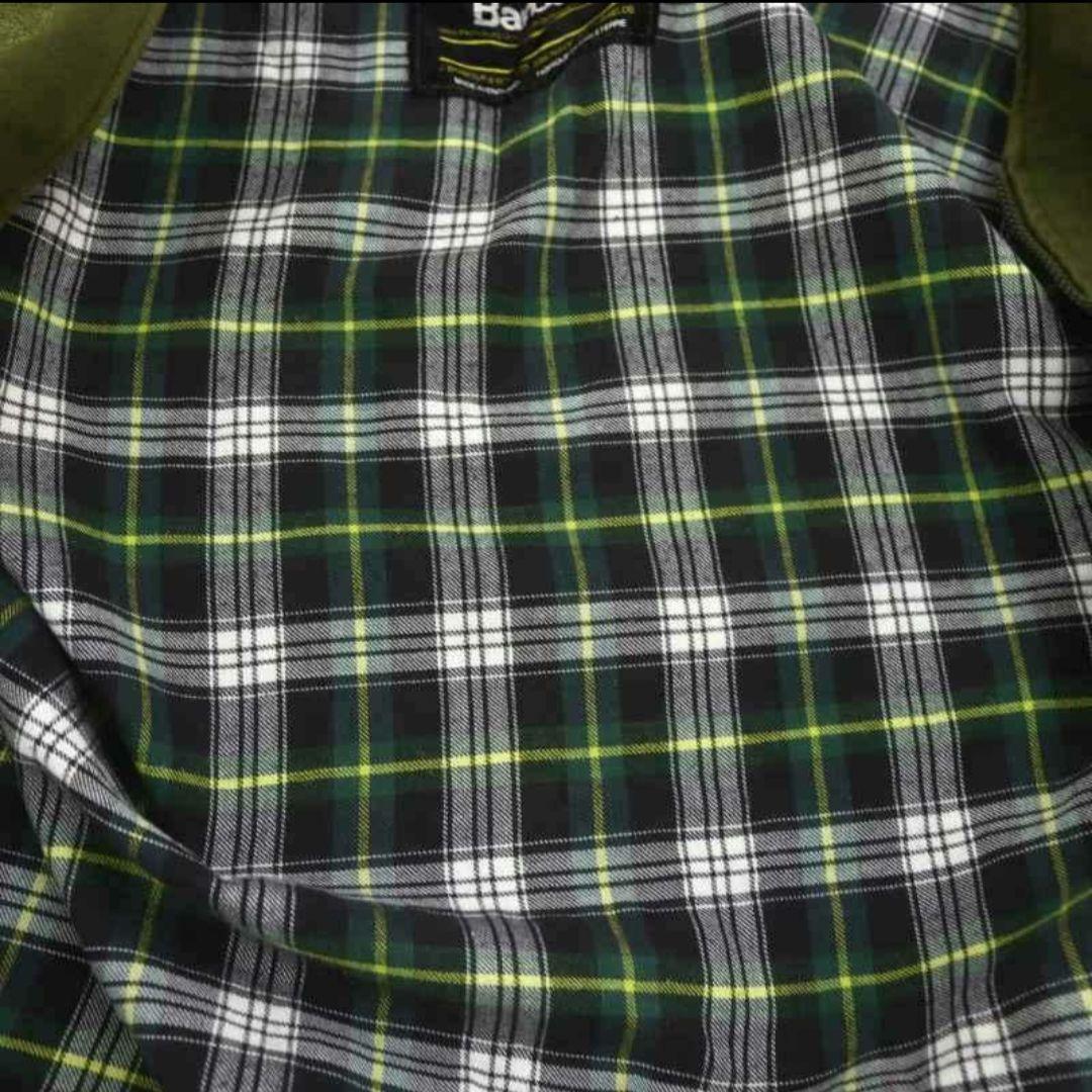 Barbour モールスキンベスト　グリーンカーキ