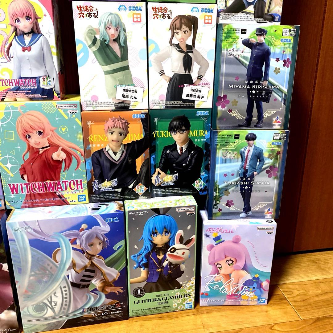 フィギュア23個セット　葬送のフリーレン、推しの子、怪獣8号　その他