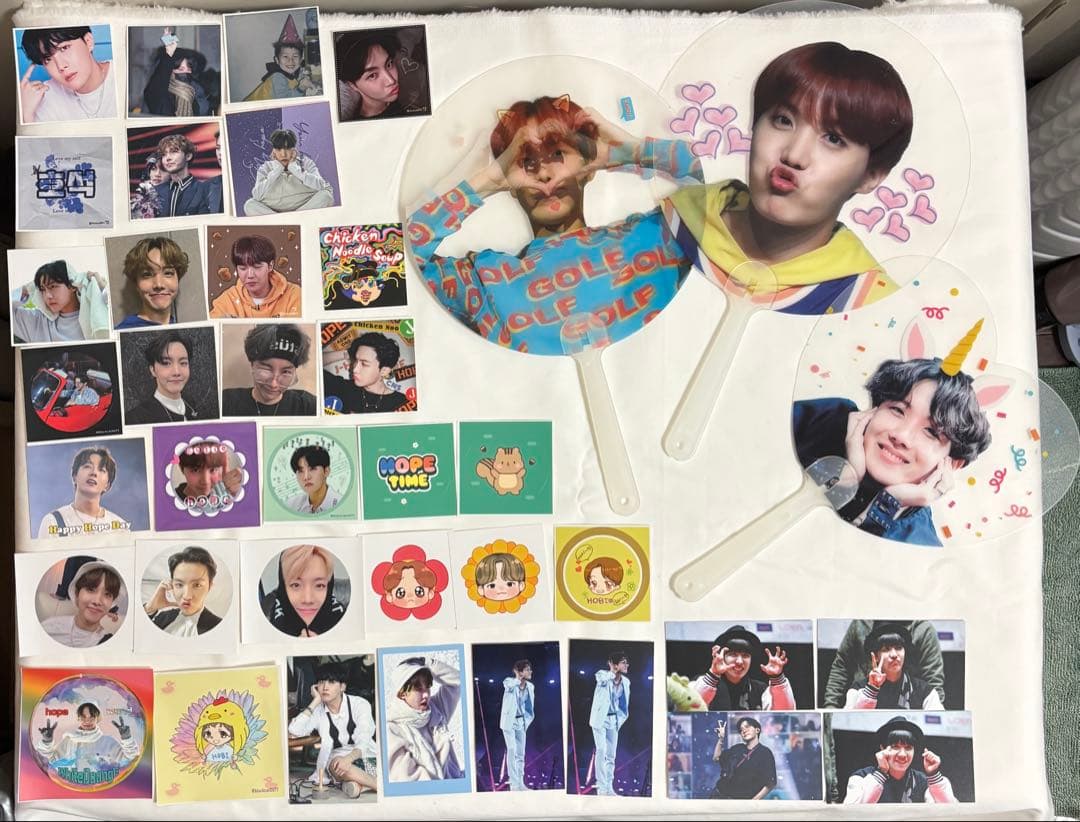 BTS J-HOPE ホソク センイル カプホまとめ売り トレカ 垂れ幕 うちわ