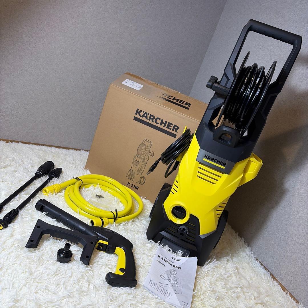 ほぼ未使用Karcher K3 HR ケルヒャー ホースリール 高圧洗浄機