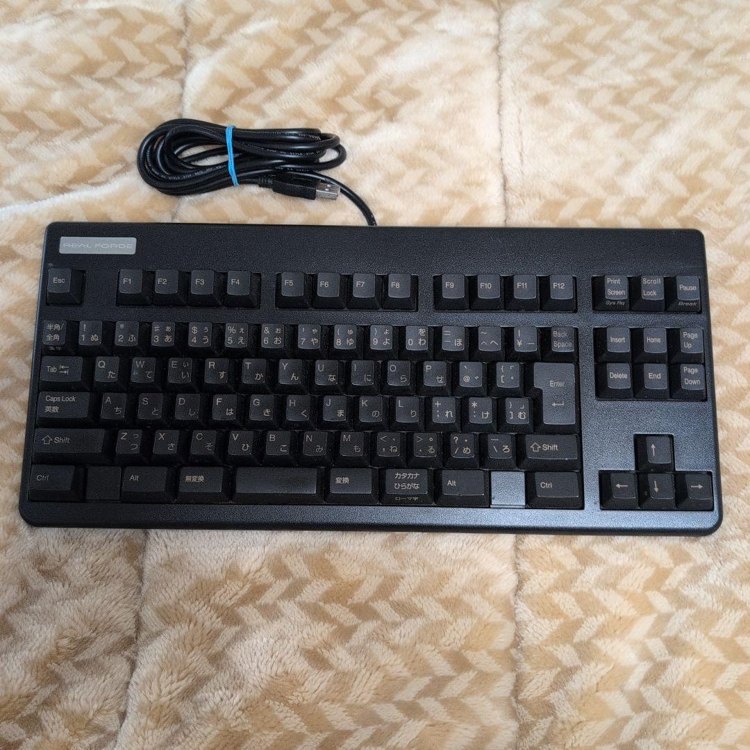 中古【動作確認済】東プレ RealForce 89UB NF01B0 キーボード