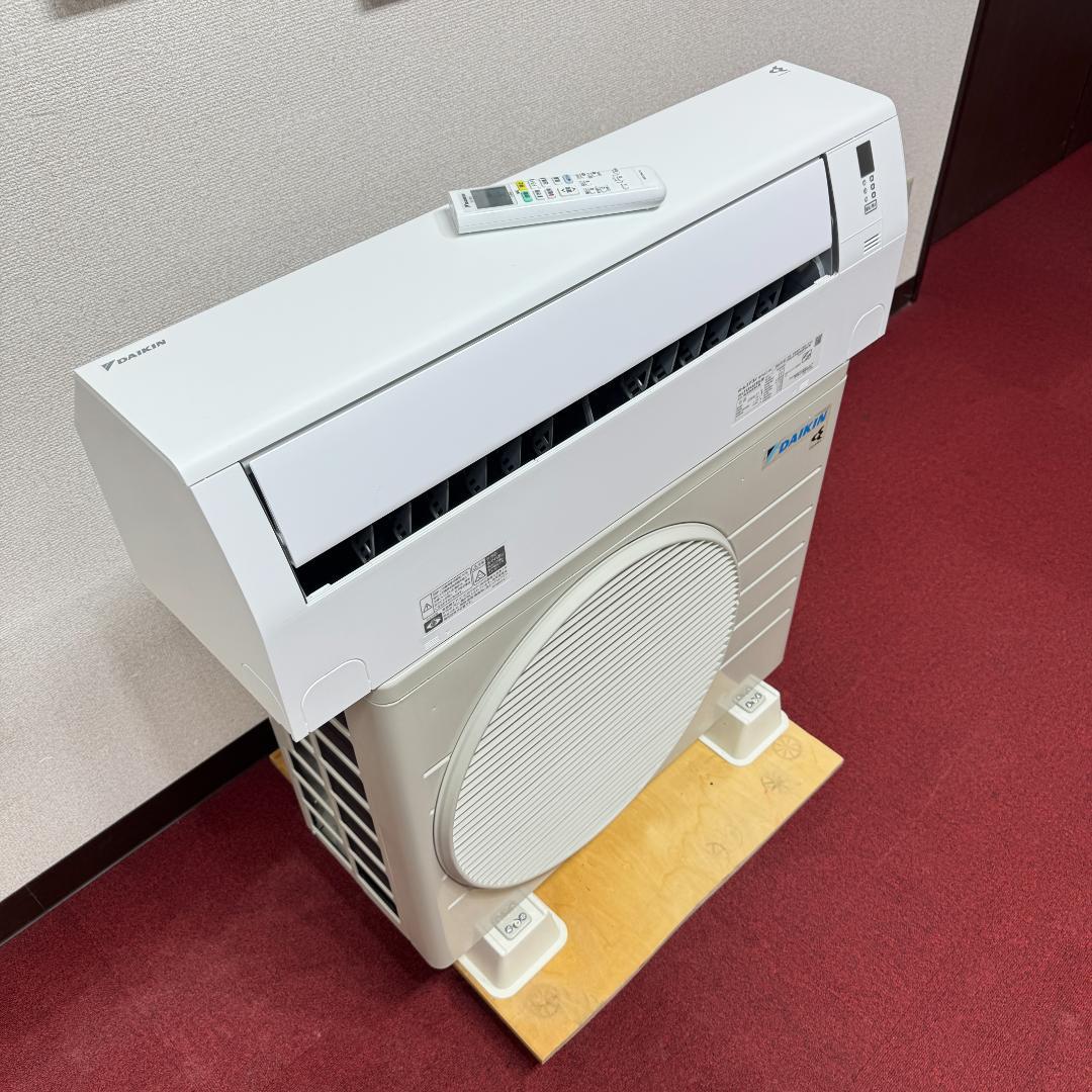 東京23区配送無料　超美品ダイキンエアコン2.2kw　6畳用　使用期間3か月