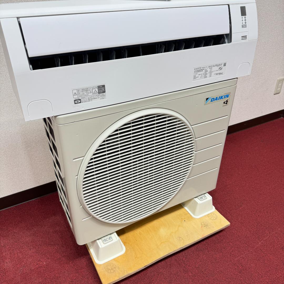 東京23区配送無料　超美品ダイキンエアコン2.2kw　6畳用　使用期間3か月