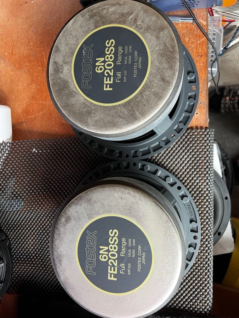 Fostex 6N-FE208SS ペアセット　フルレンジ
