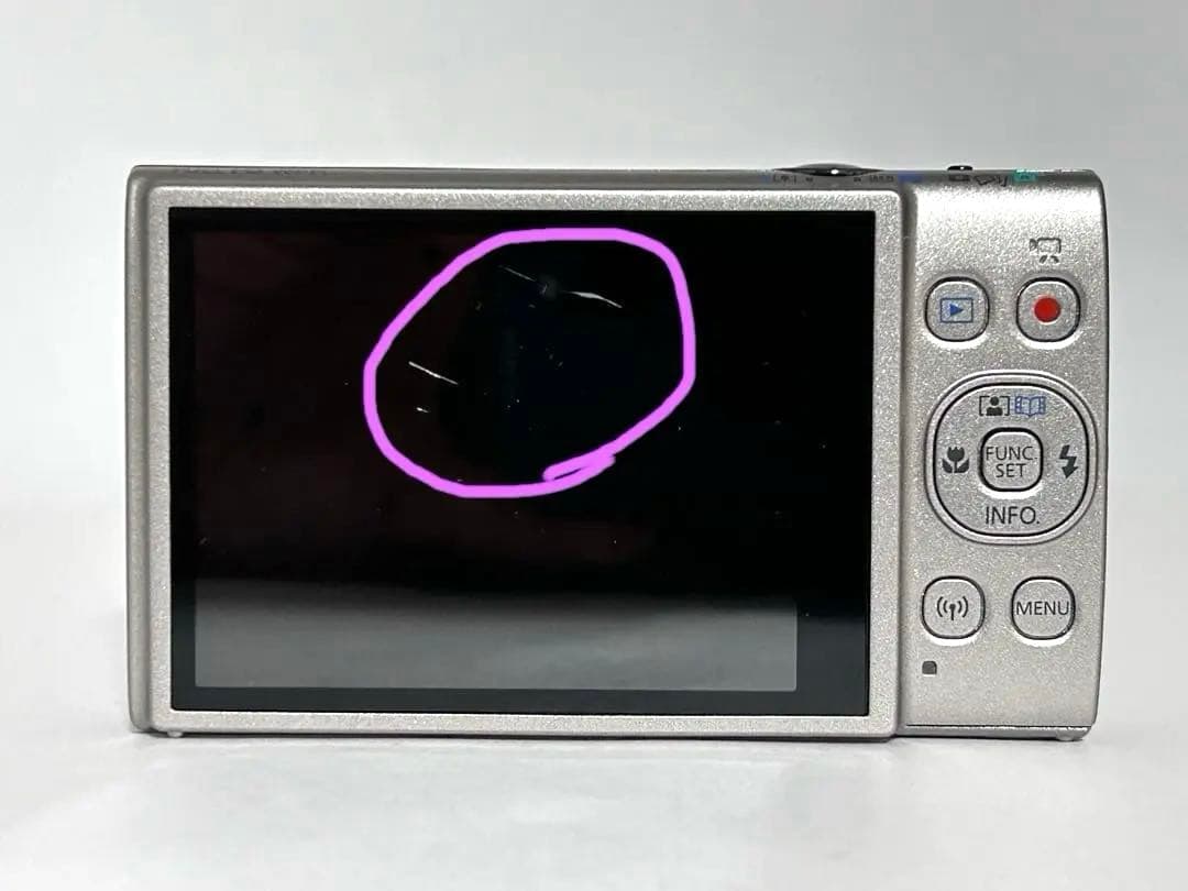 [SDカード付き・動作確認済み]Canon IXY 650 シルバー