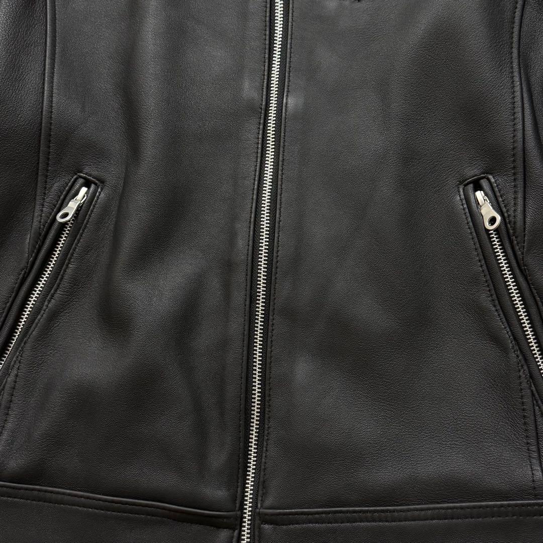 UNION STATION by メンズ・ビギ 羊革 ライダース ジャケット