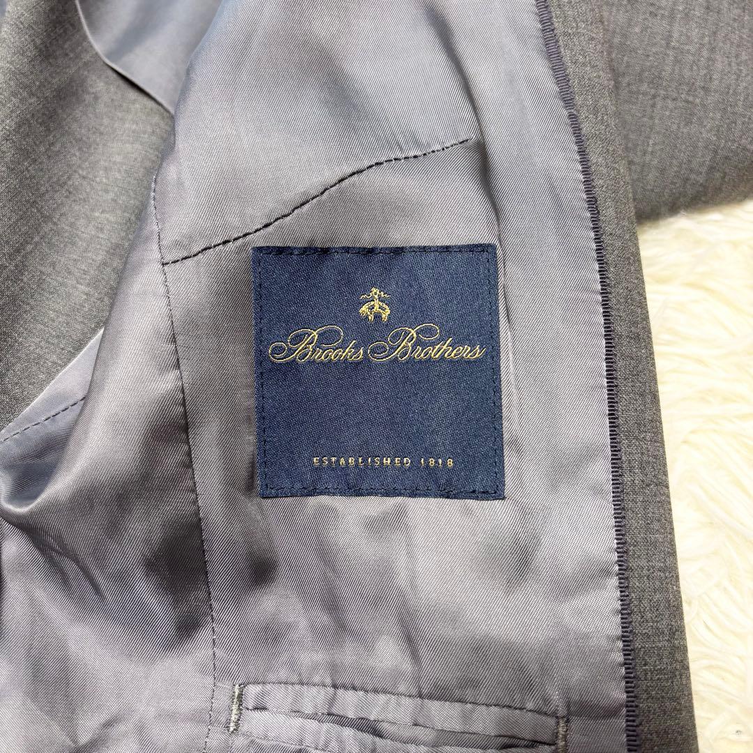 現行タグ ブルックスブラザーズ スーツ セットアップ 0サイズ グレー 高級生地