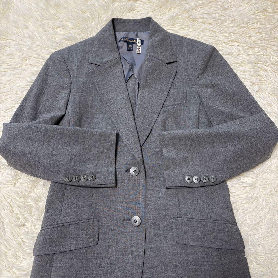 現行タグ ブルックスブラザーズ スーツ セットアップ 0サイズ グレー 高級生地