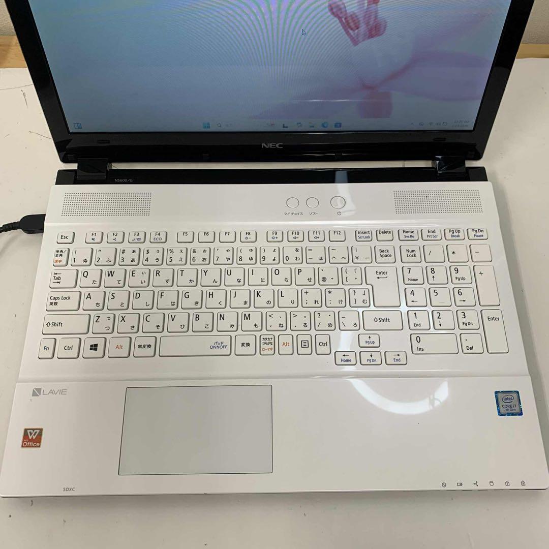 Windowsノート本体 #873 NEC LAVIE NS600/G i7-7500U SSD512GB