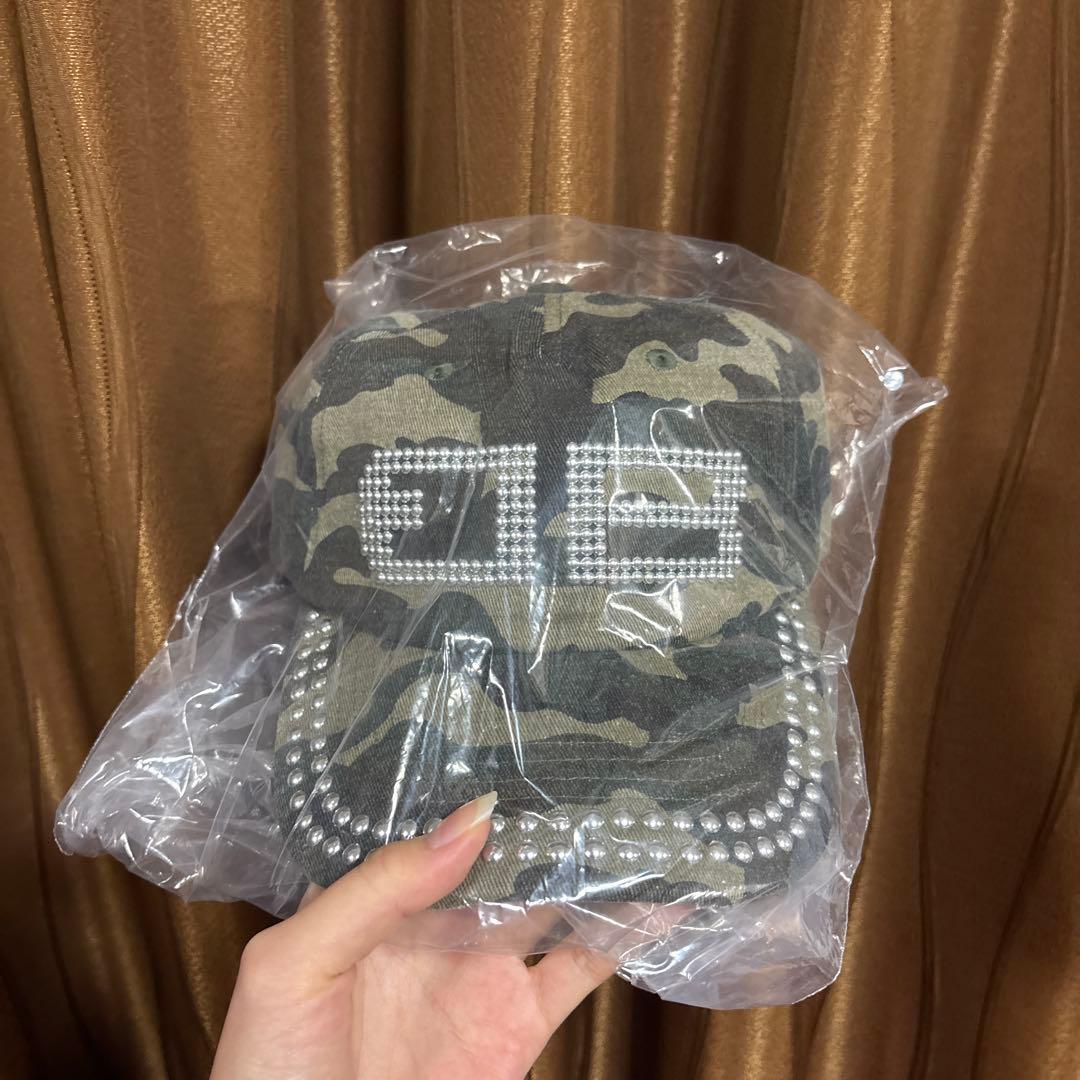 帽子 BD STUDS DAMAGE CAP