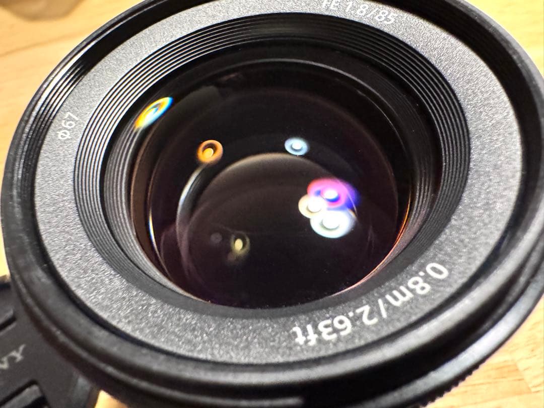 SONY FE 85mm F1.8 Eマウントレンズ　SEL85F18