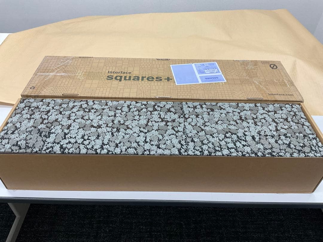 Interface HN840 タイルカーペット Nickel 5.00㎡