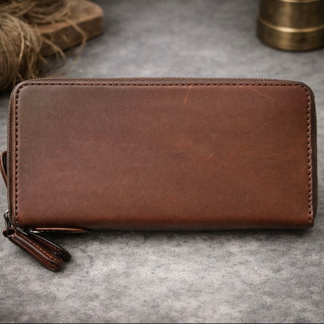 新品未使用 / 定価2.7万 / 日本製 / アラバマ / ラウンドファスナー