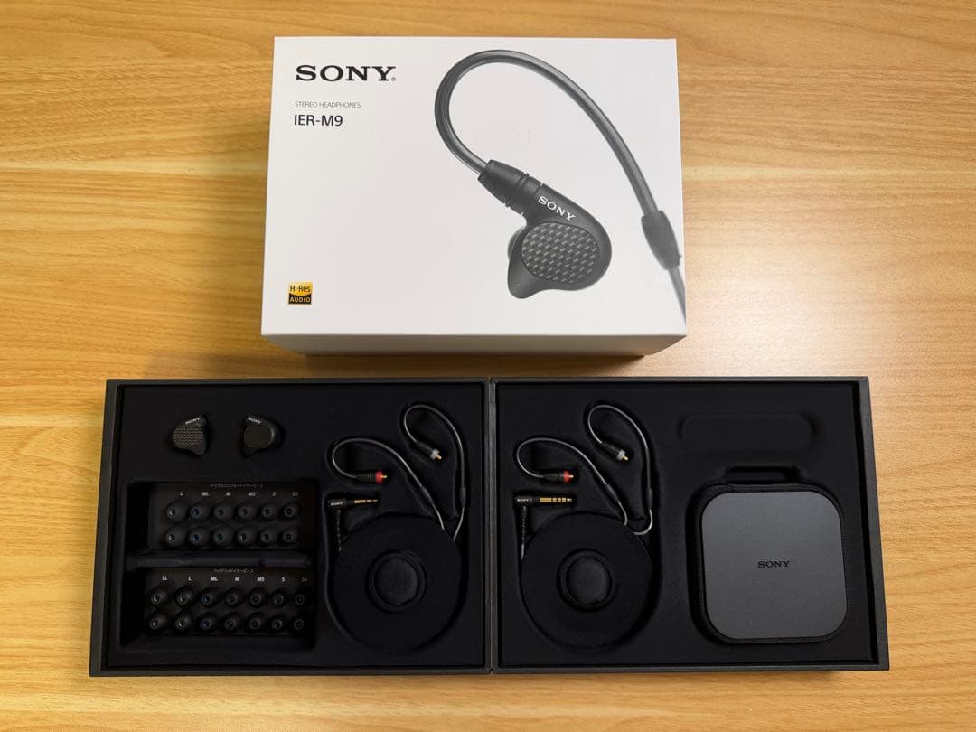 SONY IER-M9 有線ヘッドホン