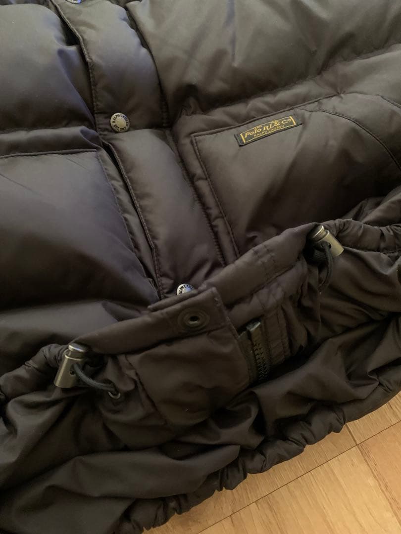 さ*ー様 【美品】90s’ ポロラルフローレン ダウンジャケット スミクロ Mサ