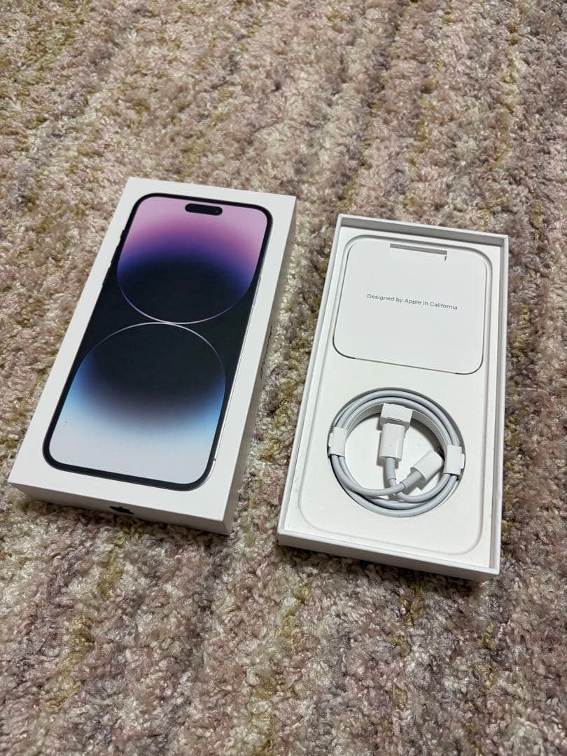 値下げ中: iPhone 14 pro max 本体 128GB