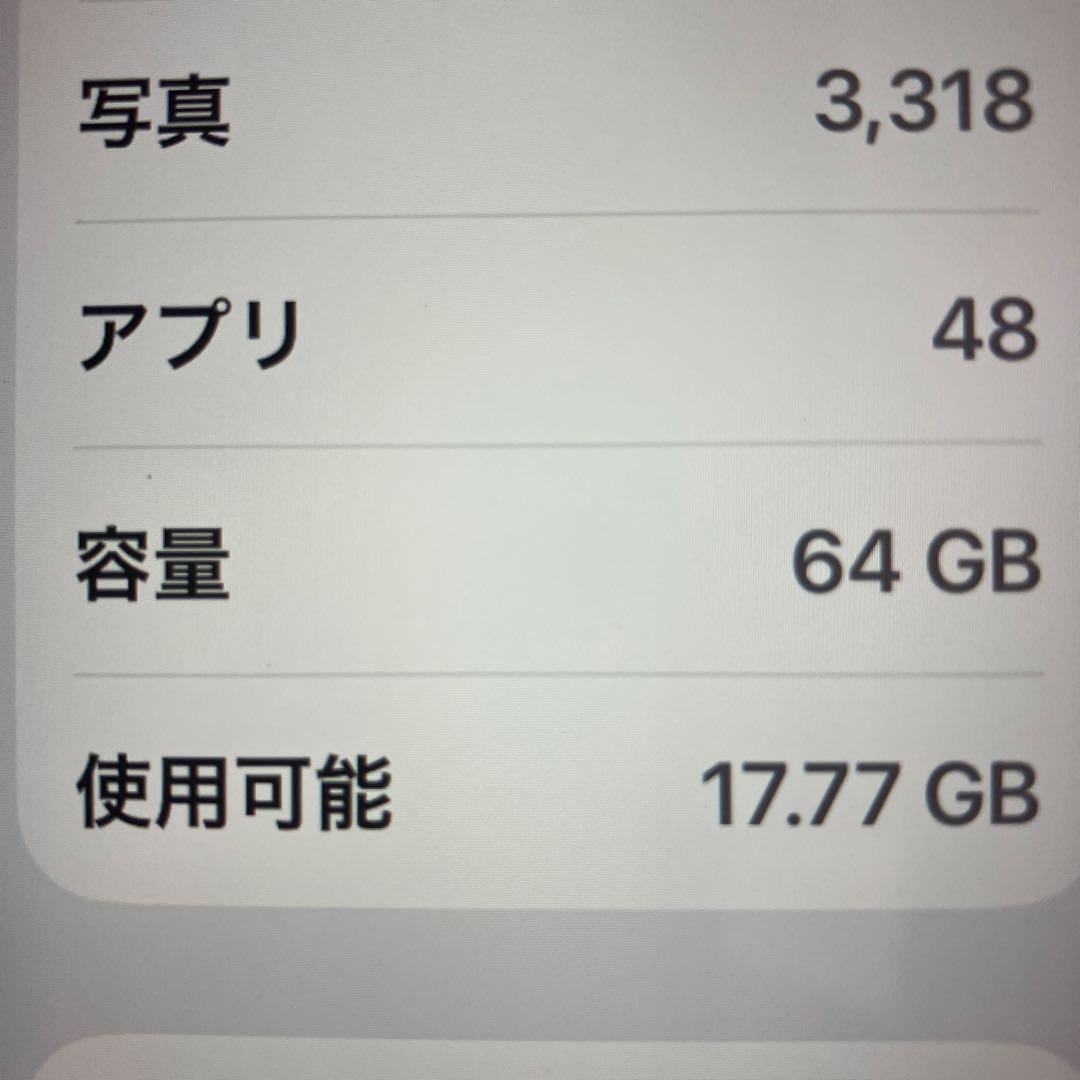Apple iPhone SE2 ホワイト 本体 SIMフリー　75%