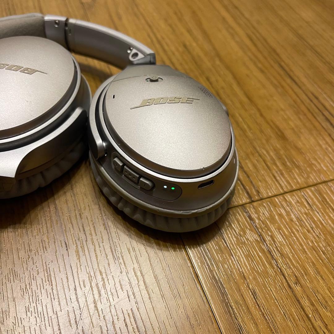 良品！BOSE QUIETCOMFORT35 ll シルバー ヘッドホン