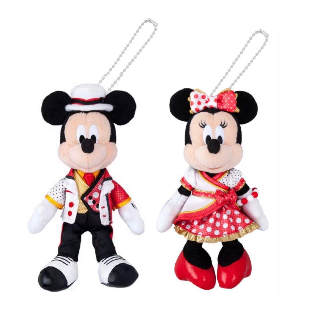 ベリーベリーミニー ベリミニ　ミッキーミニーセット ぬいば　ぬいぐるみバッチ