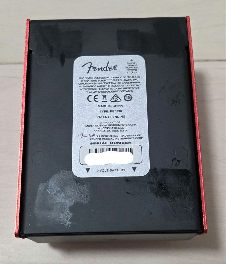 ギター Fender Santa Ana Overdrive