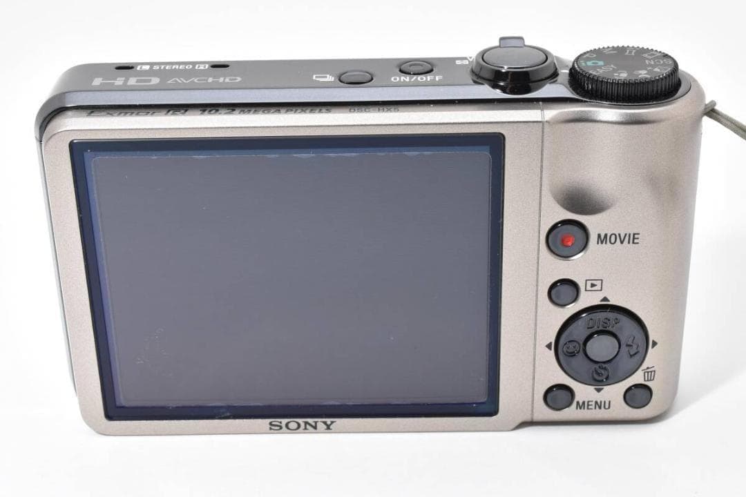 ほぼ新品　SONY Cyber-shot DSC-HX5V ゴールド ＃A365