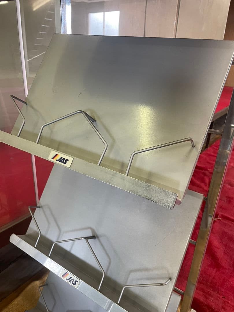 JAS 日本エアシステム ナイスウイング ラック ゴロ付き キャスター 広告　a