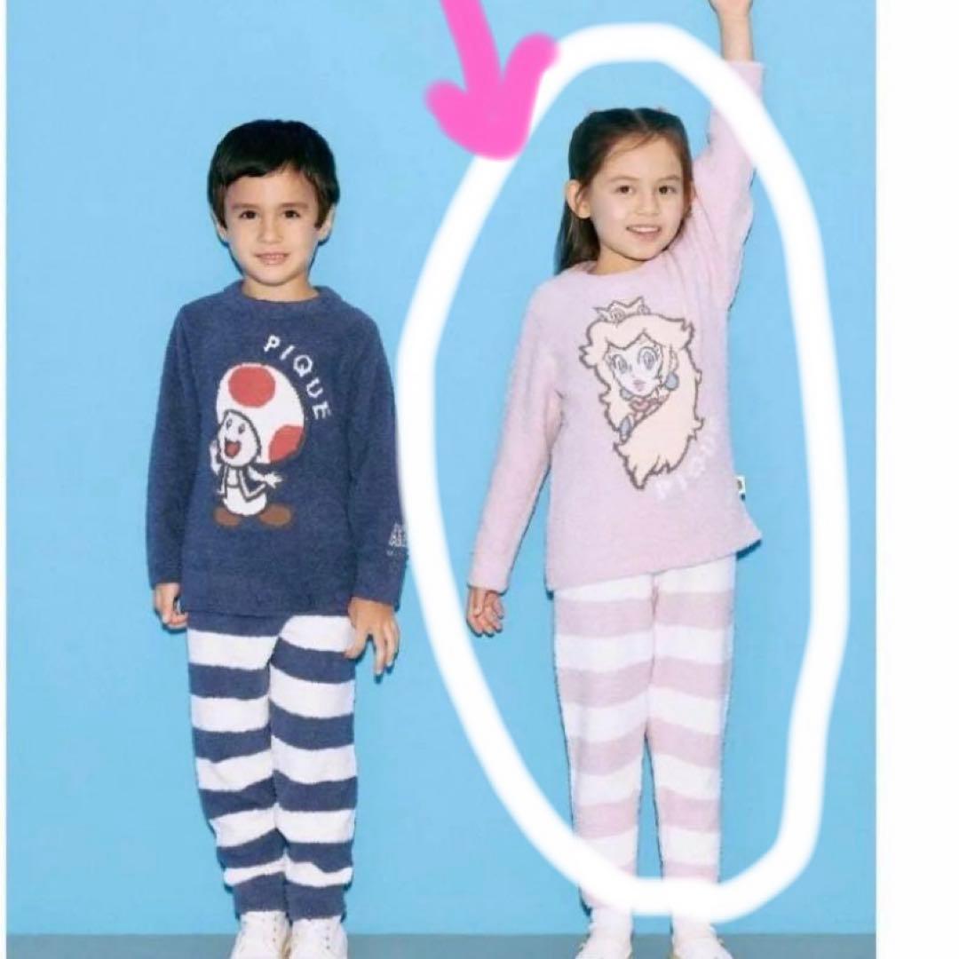 新品未使用 gelato pique ピーチ姫　キッズ100センチ