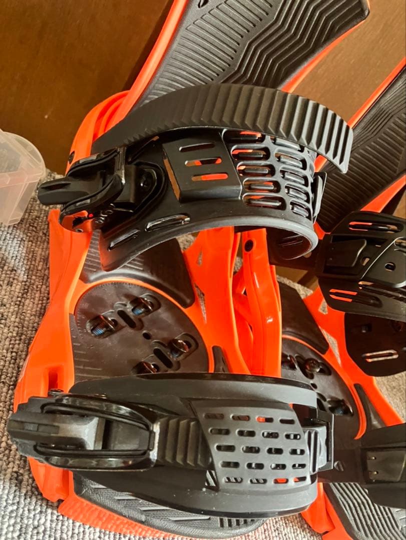 HEAD スノーボードビンディング オレンジ