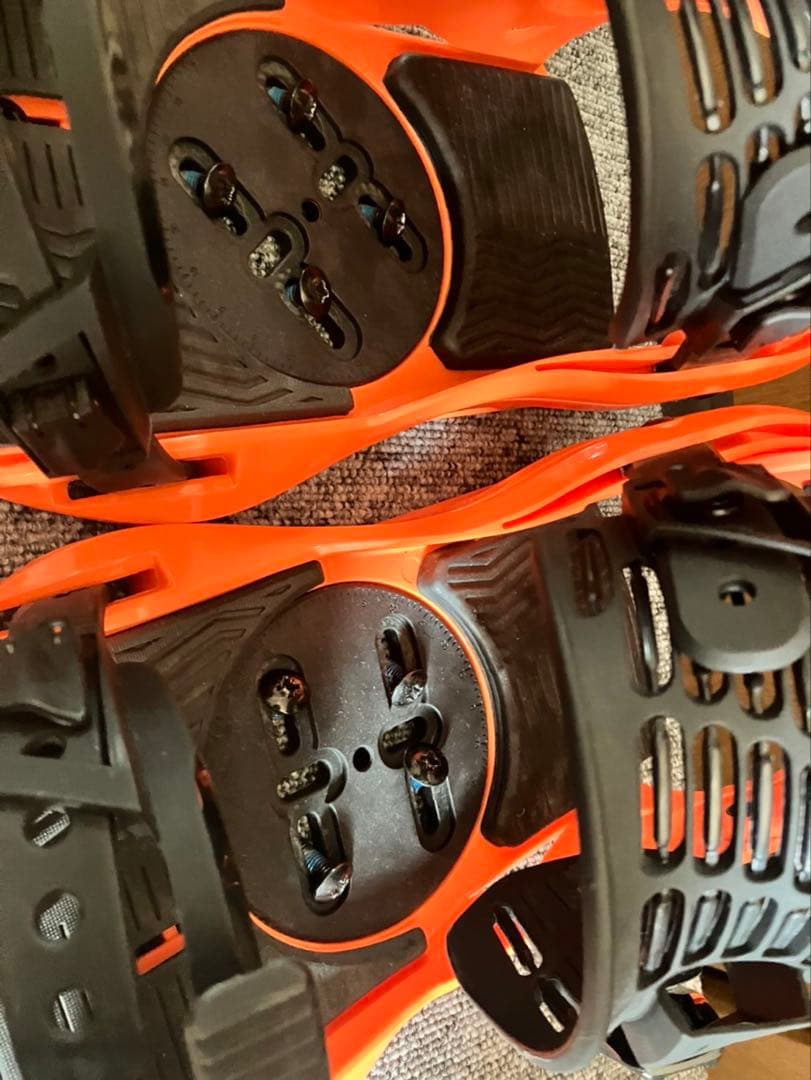 HEAD スノーボードビンディング オレンジ