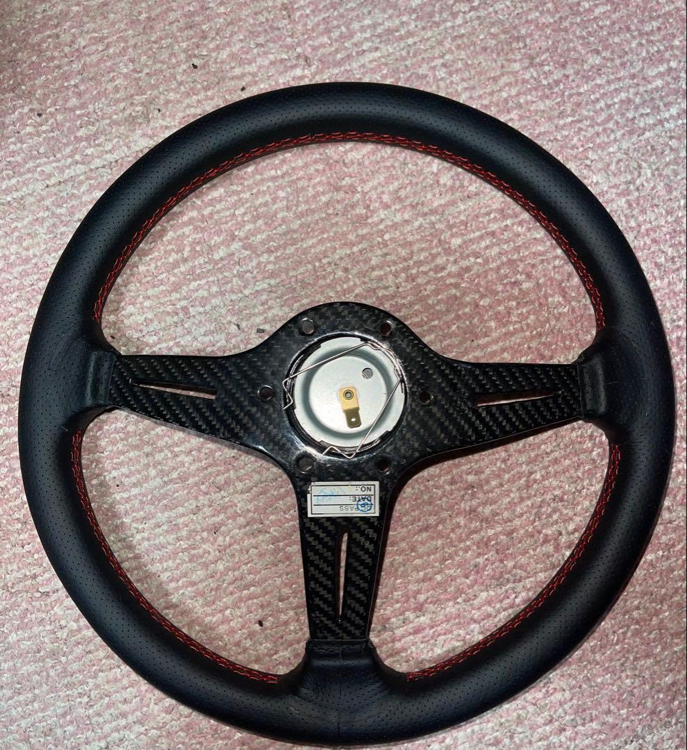 ナルディ NARDI ディープコーン レザーステアリング