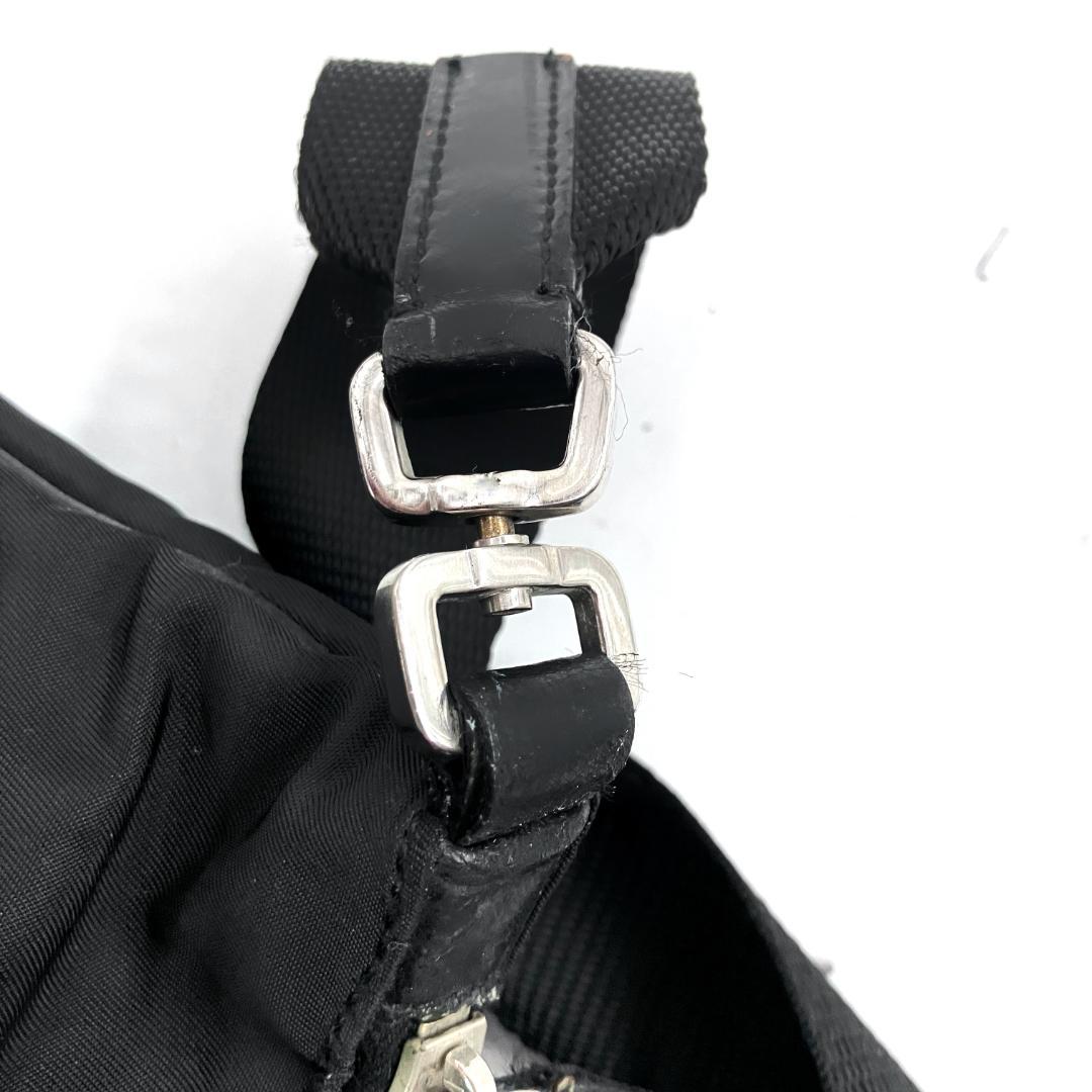 プラダ 3121 ナイロン ショルダーバッグ カーフ　サコッシュ ⭕️Gカード有