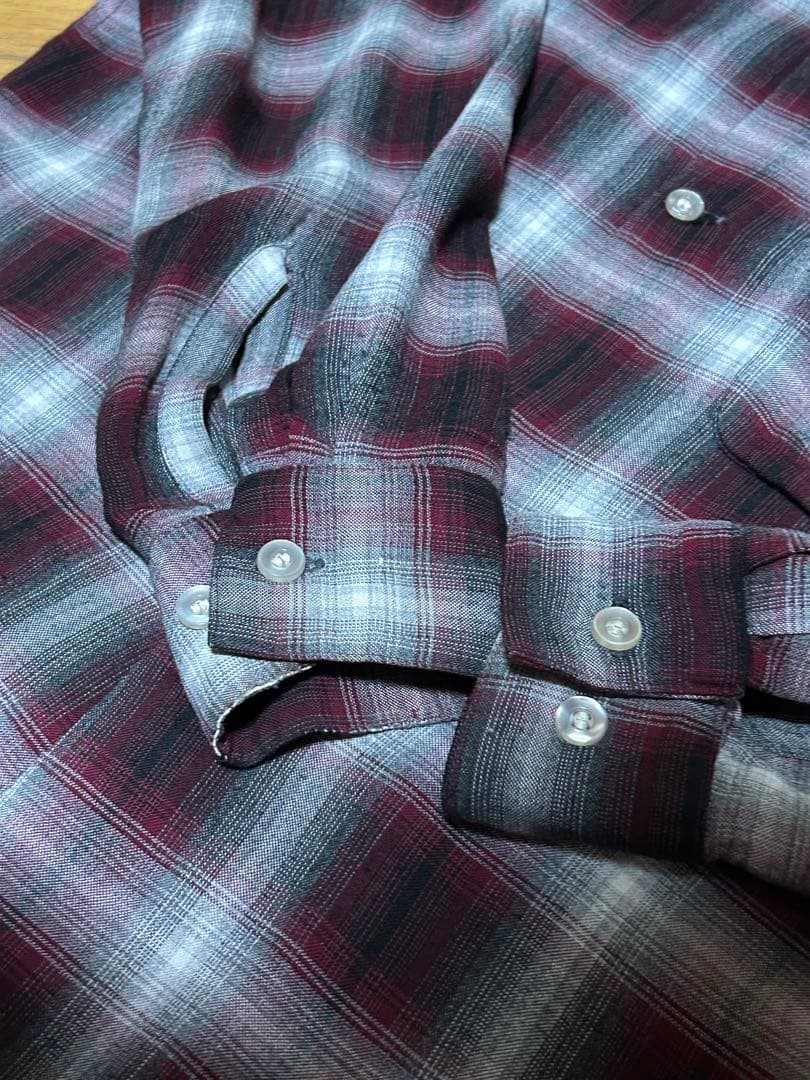 ゆ*み様 60s vintage ARROW ombre rayon shirt