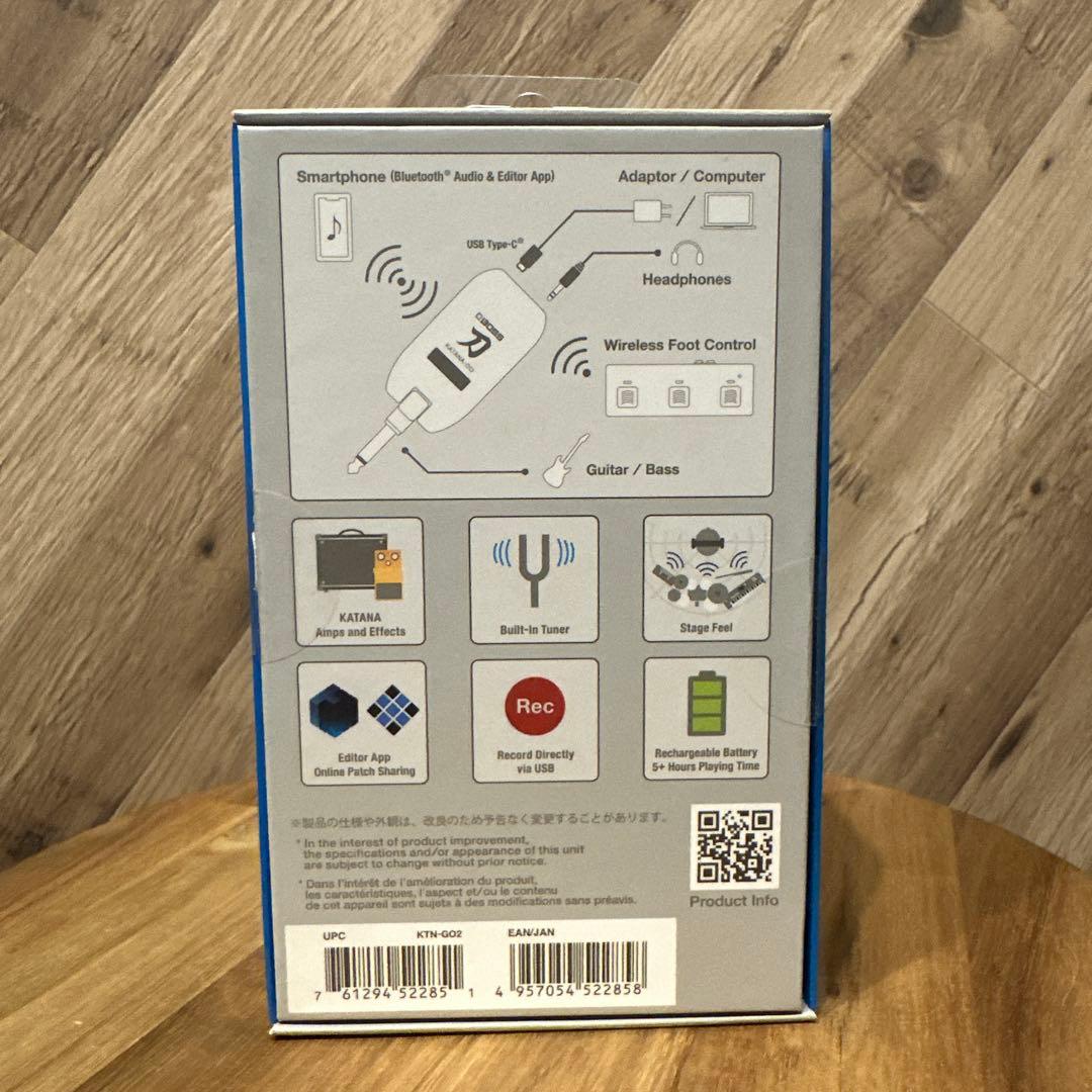 BOSS KATANA:GO ボス ギター ベース ヘッドホンアンプ