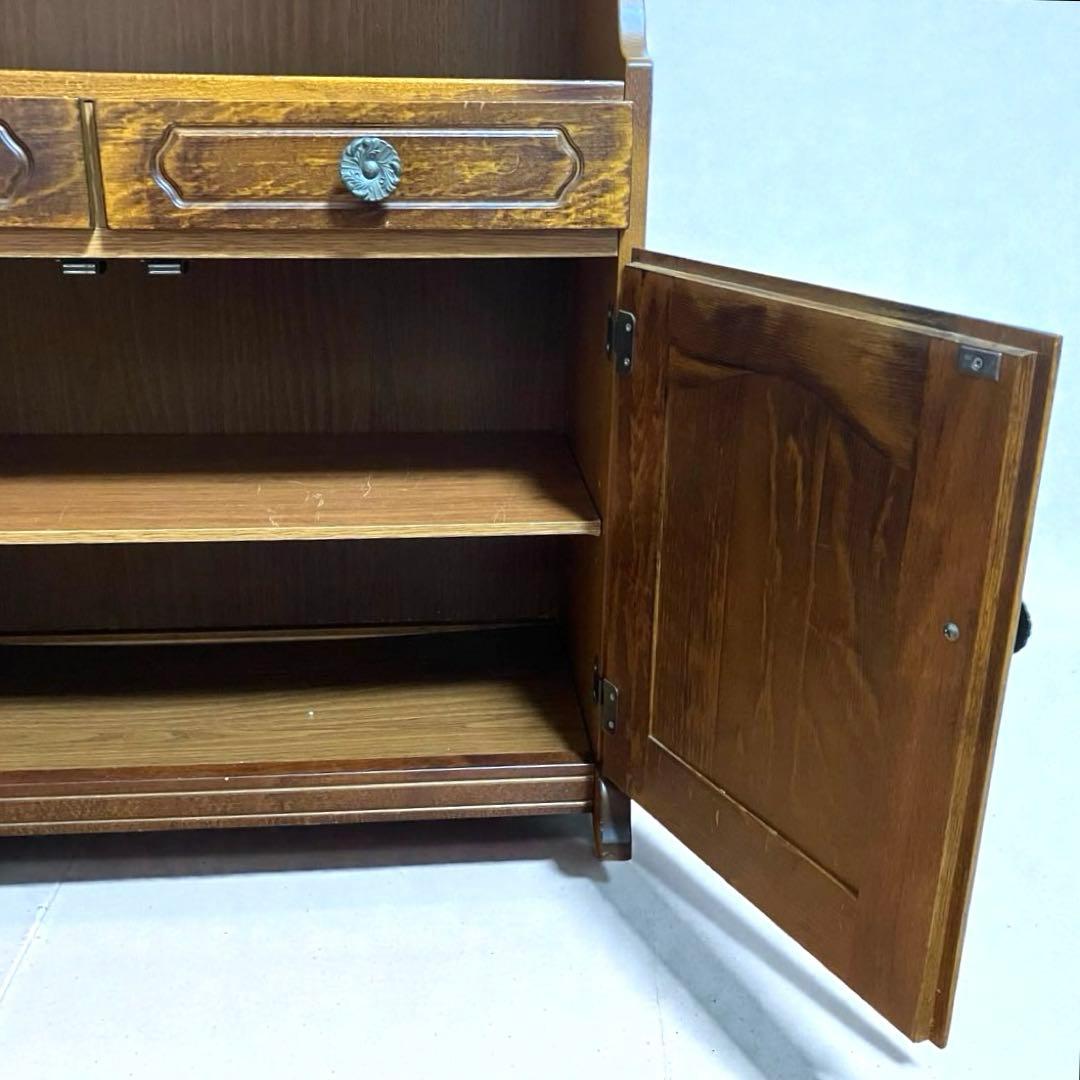 【希少】karimoku コロニアル　カリモク家具　電話台　高級家具