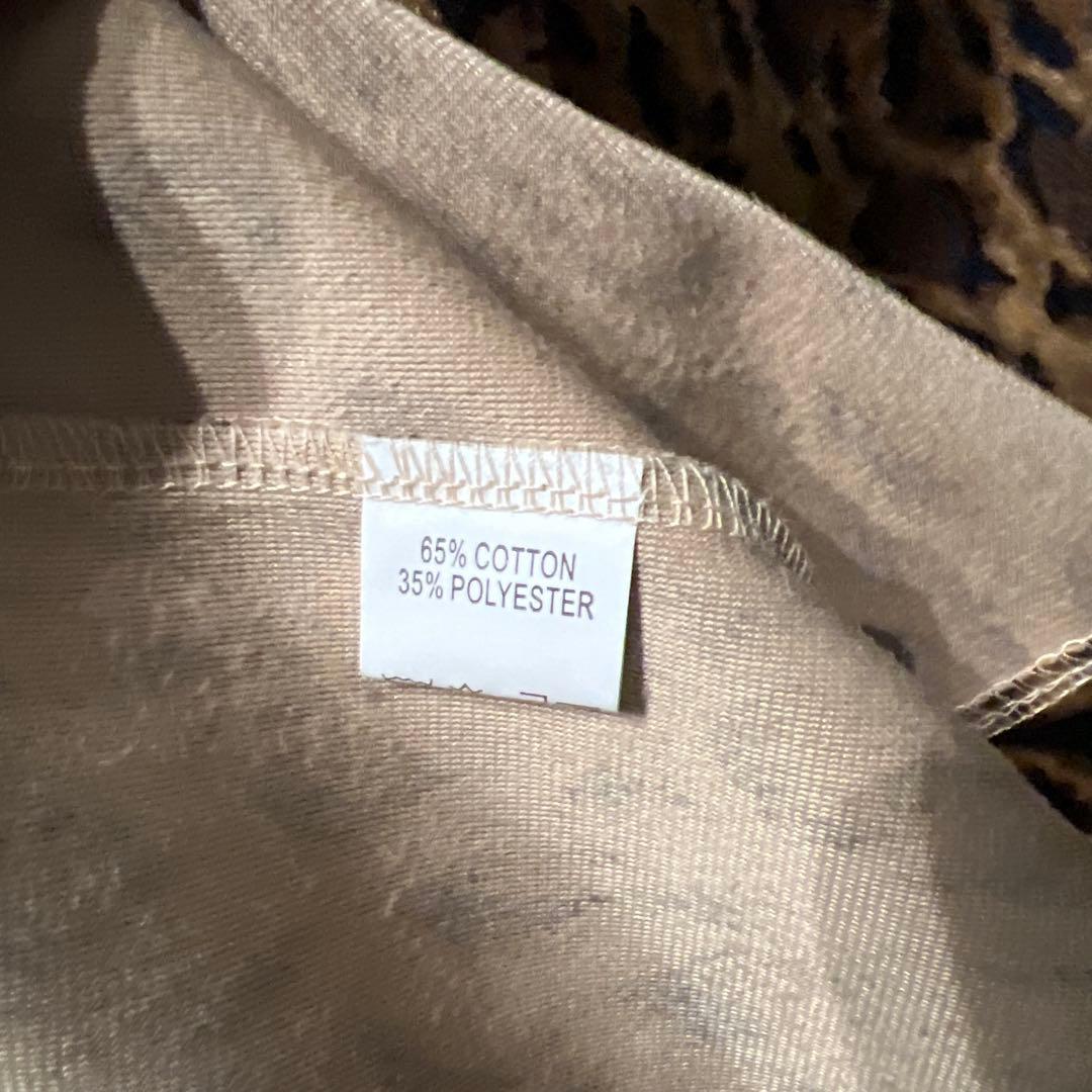 CPFM.XYZ ヒョウ柄ジップアップシャツ サイズ4