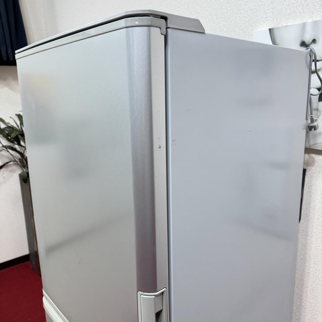 東京23区送料無料　シャープ3ドア冷蔵庫2017年製350L　洗浄/除菌済み