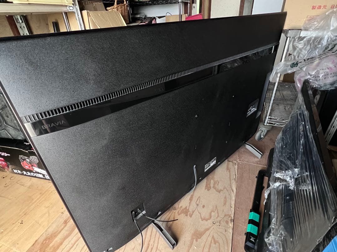 ジャンク　SONY 65インチ4K液晶テレビ　Android
