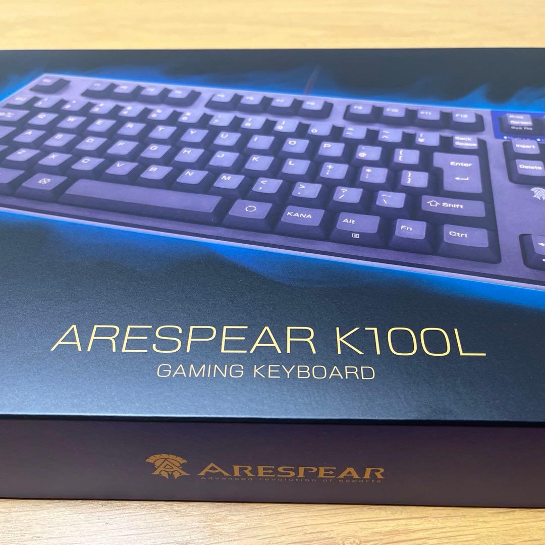 ARESPEAR K100L ゲーミングキーボード 本体