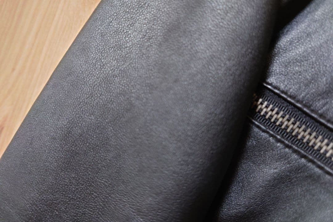 ブラックレザー■ライダースジャケット