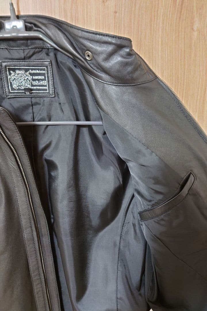 ブラックレザー■ライダースジャケット