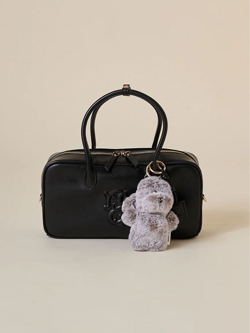 【SNIDEL】エンボスロゴボストンバッグ