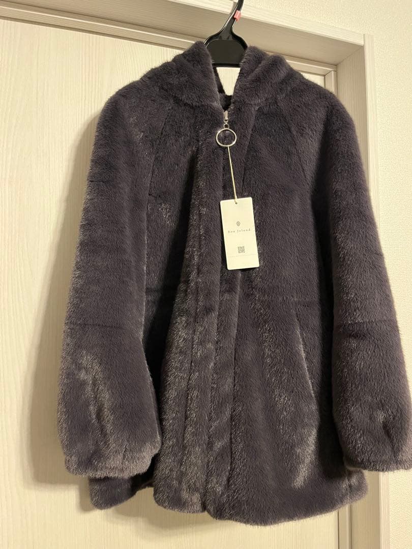 ブージュルード◆フェイクファーコート