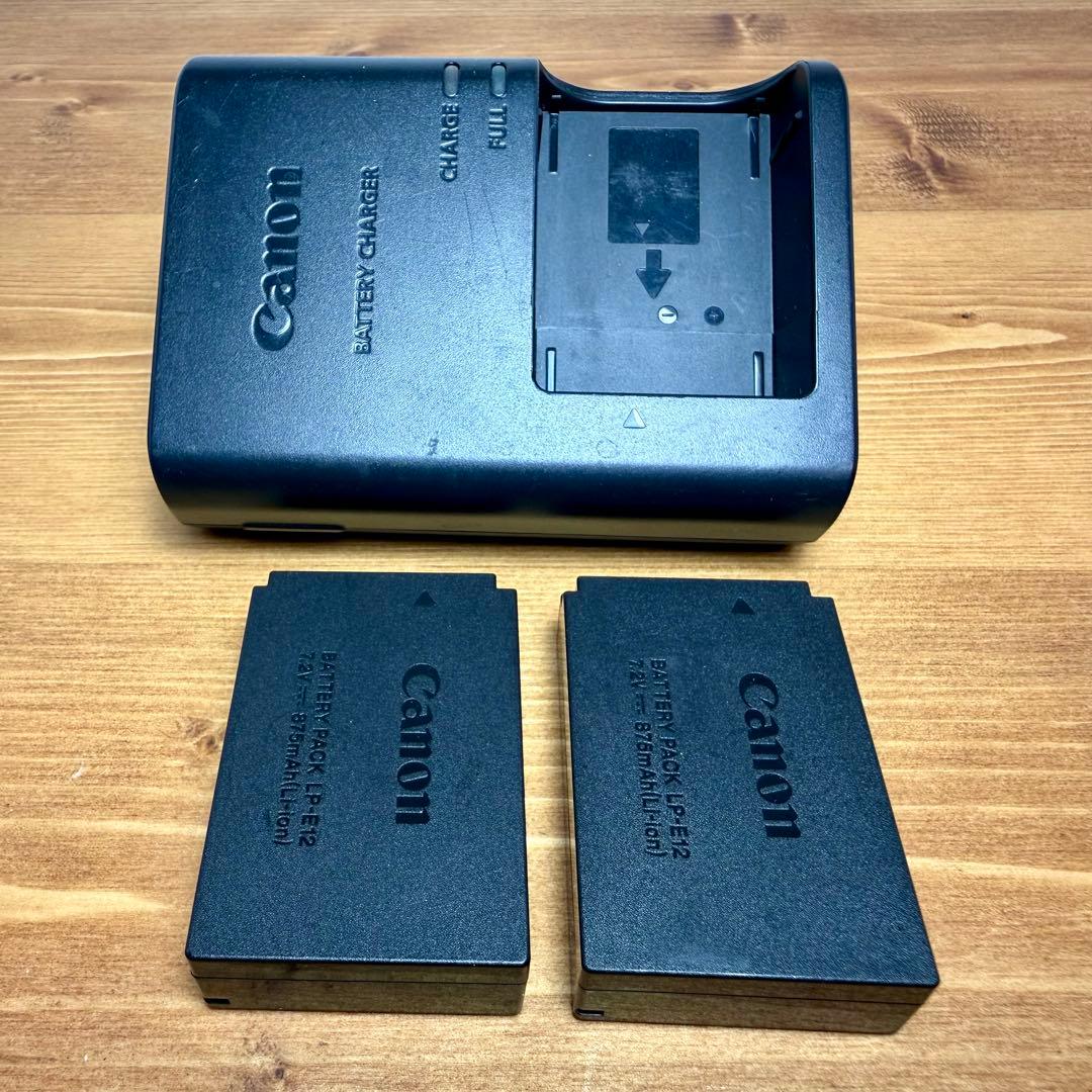 Canon EOS M100 EF-M15-45 レンズキット バッテリー×2個